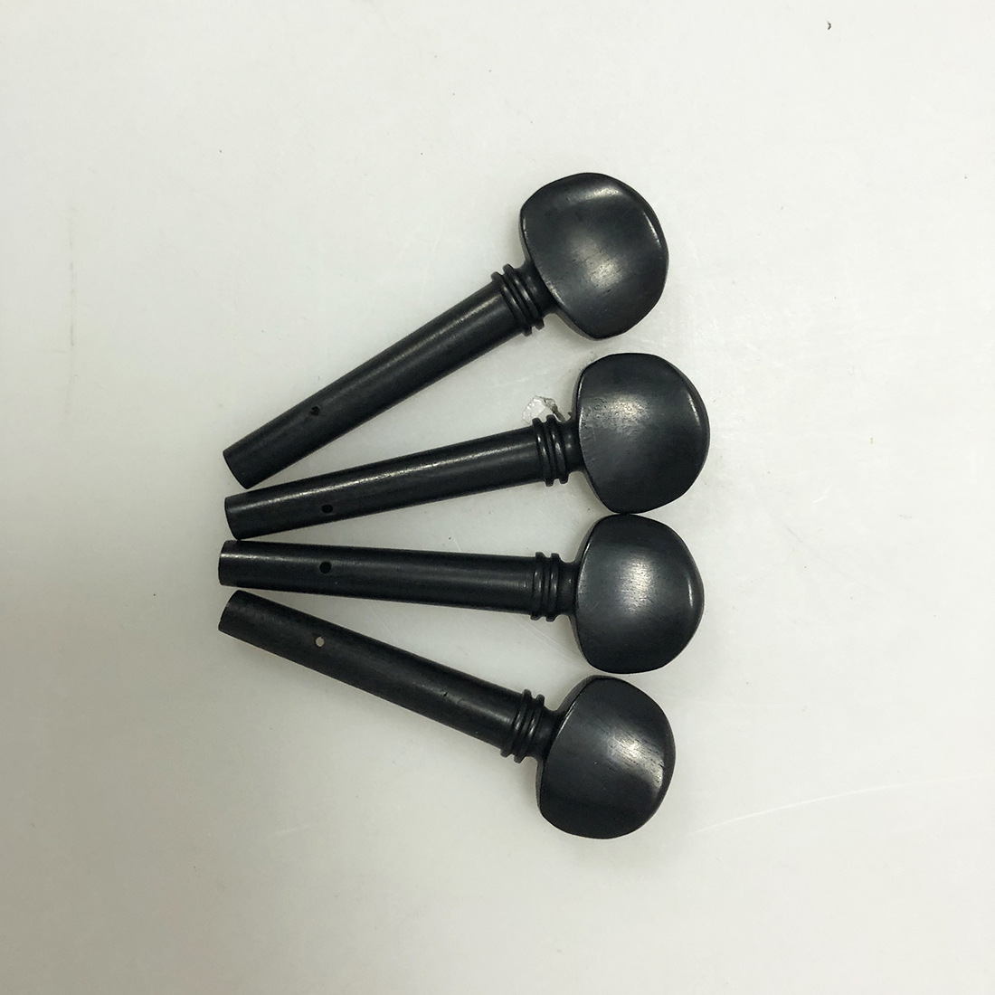 小提琴乌木弦轴琴轴调音旋轴带鱼眼4个装多种尺寸批发量大价优