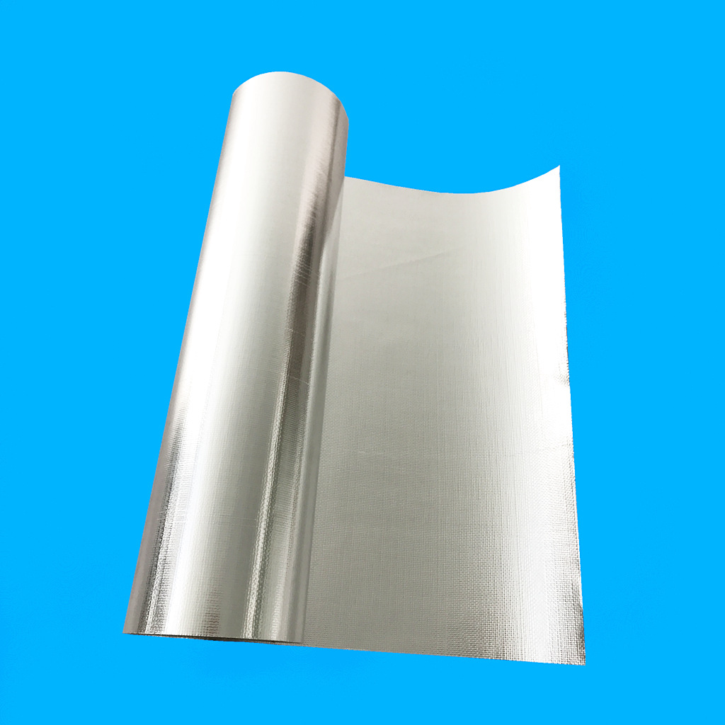 厂家供应 双面铝箔玻纤布 阻燃铝箔布 双面铝箔布 规格可定制