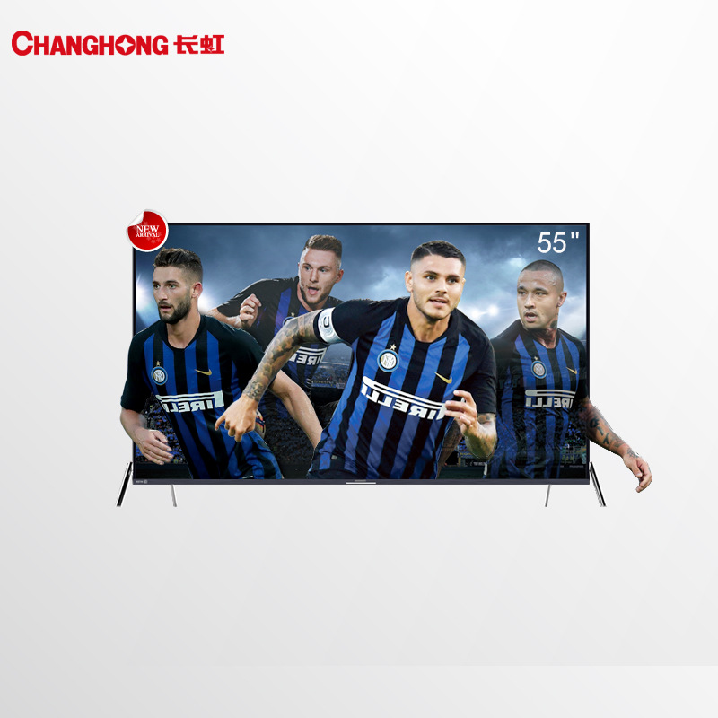 长虹电视 55x9s 55英寸全面屏32核4k超高清hdr超薄人工智能电视机