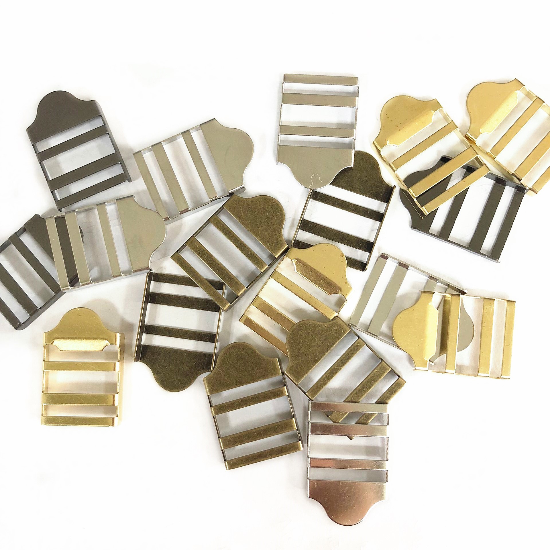 跨境风衣三档扣内16 帽子调节扣目字扣服装配件 现货批发