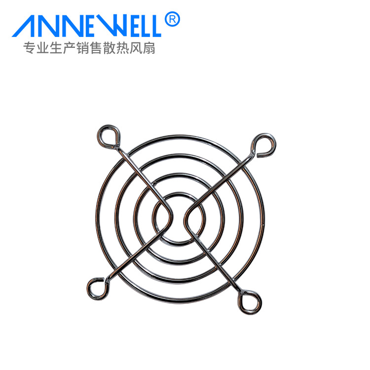 风扇网罩 散热风扇网罩 风机网罩6cm/60mm/6公分镀铬 铁网