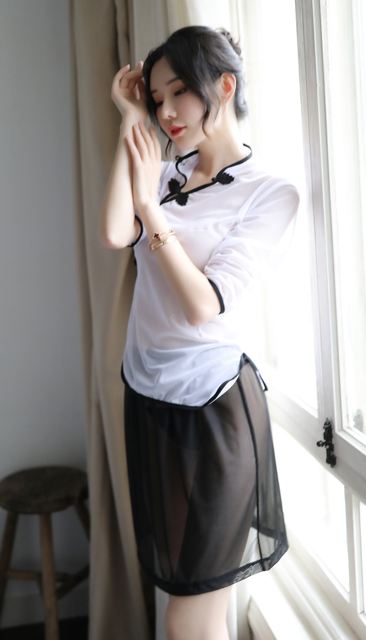 情趣内衣女制服诱惑透视套装网纱性感水手民国学生装批发代发