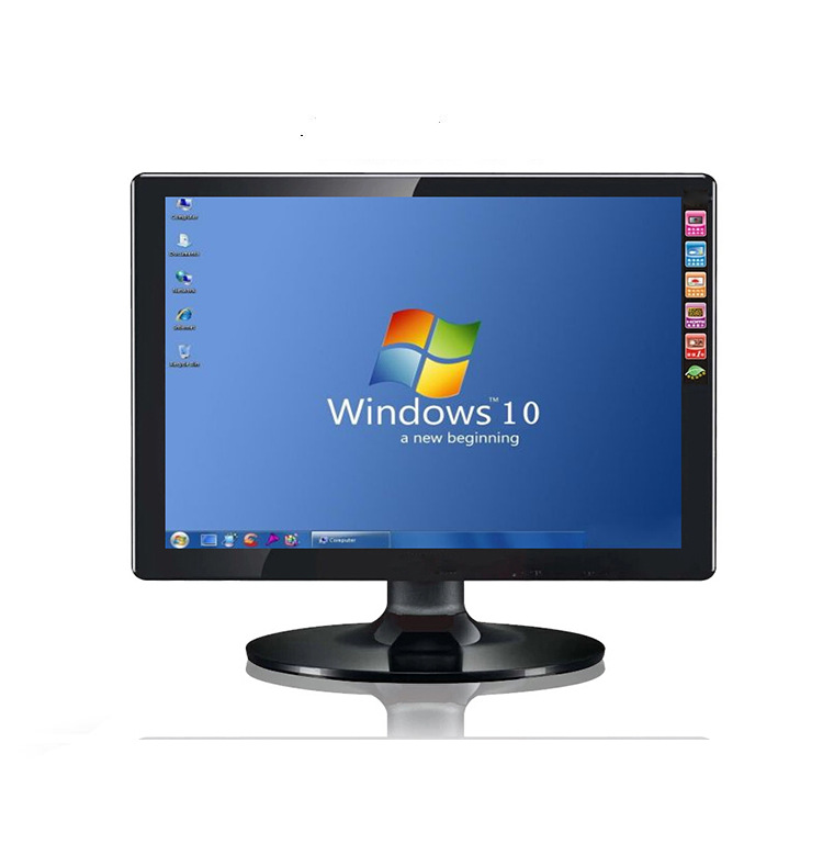 厂家直销15寸液晶显示器vgaj接口ips显示 办公电脑 商业专用