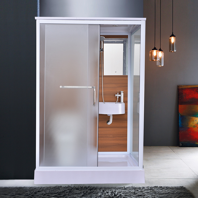 整体淋浴房带马桶一体式淋浴房整体卫生间含马桶洗脸盆