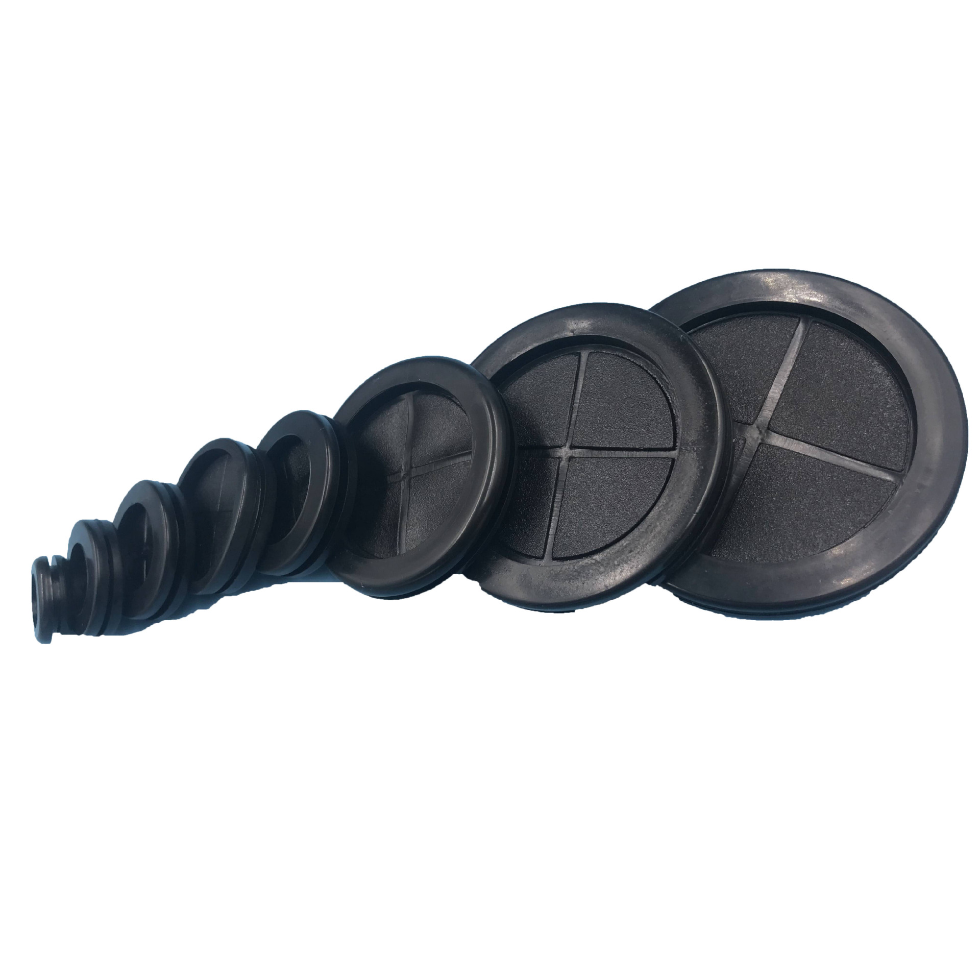 橡胶双面护线圈环密封皮o型圈防水尘套垫过孔环保阻燃配电箱保护