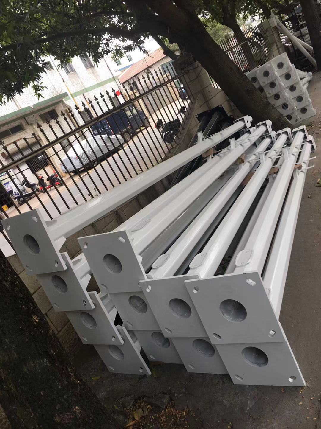 监控立杆3米摄像机立杆35米小区专用监控立杆扬尘监控立杆现货