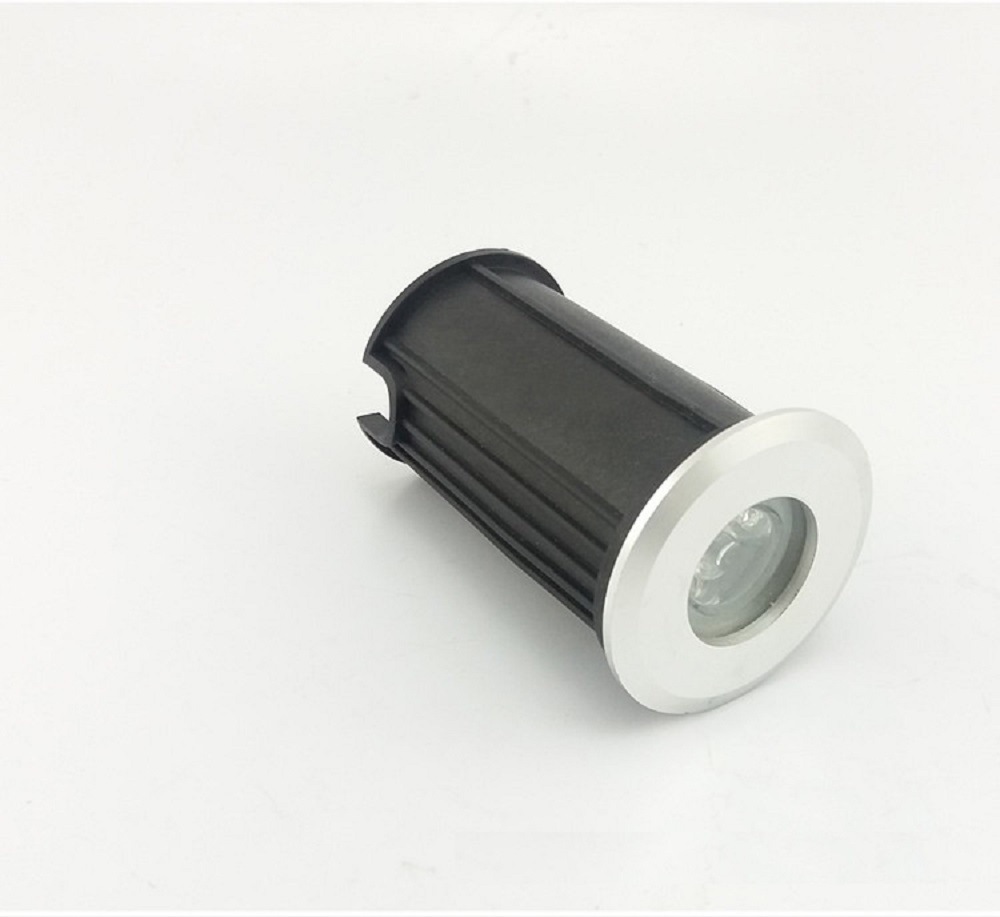 led地埋灯1w水下埋地灯台阶灯地脚灯不锈钢户外防水42mm地射灯1瓦