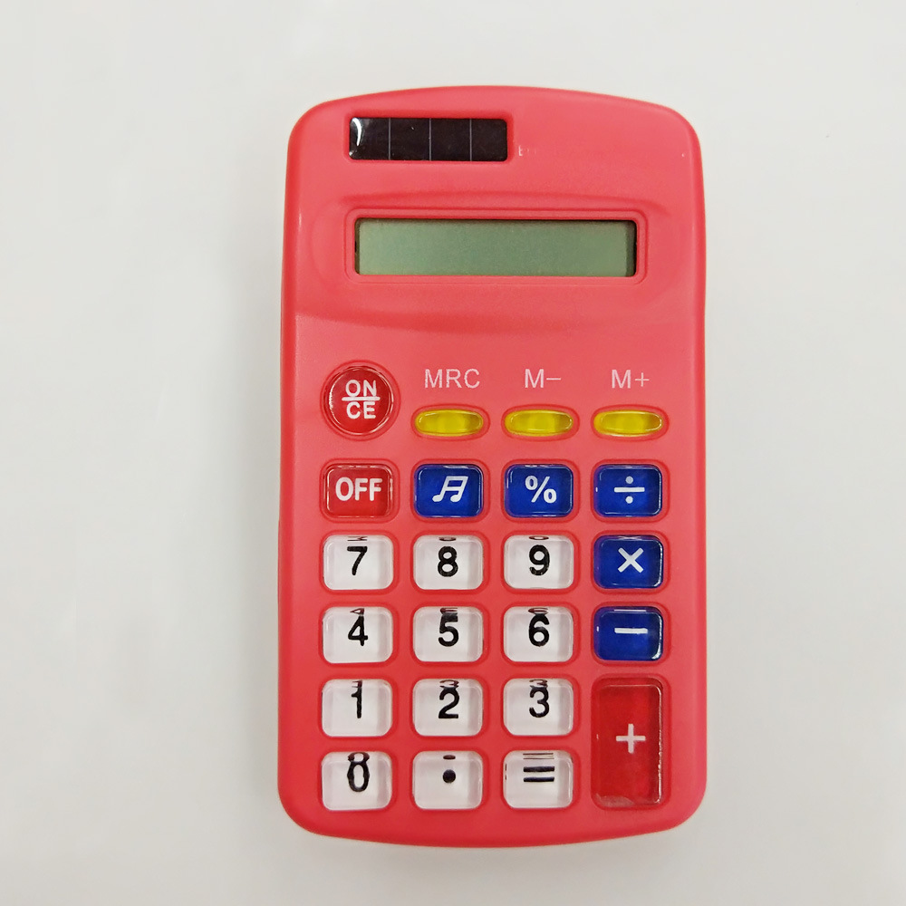 Wholesale Misty Calculator Handheld Portable Cute Computer Audio Didi Sound Color Kk402c