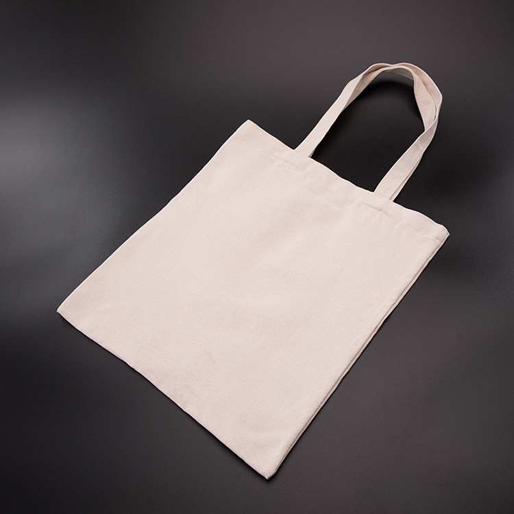 热转印空白帆布袋个性diy定制白色帆布包手提涤棉热升华帆布袋子