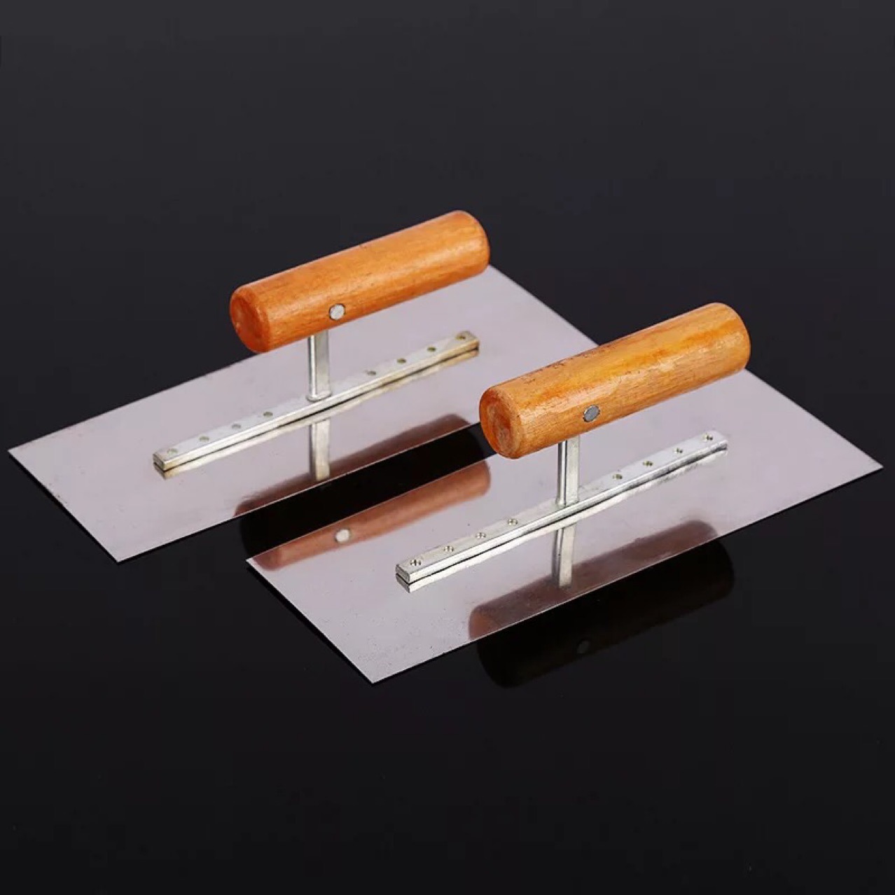 厂家直销真牛莱镜面抹泥板油漆小抹子腻子抹泥刀平抹子支持定制