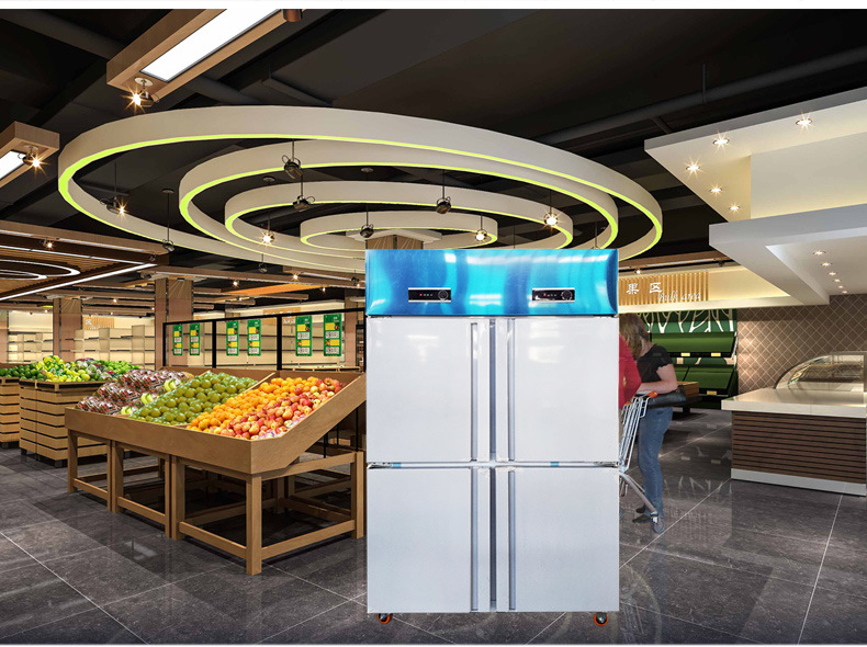 香雪海 xxh-1.2cg 四门厨房柜 不锈钢材质 保鲜柜 可定制