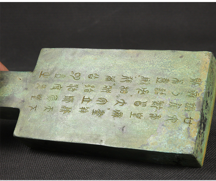 仿古青铜器商鞅方升古量器度量衡文玩古摆件定制婚庆影视道具厂家