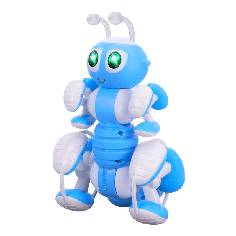 跨境小包装音乐讲故事跳舞遥控蚂蚁智能编程电动蚂蚁儿童玩具800