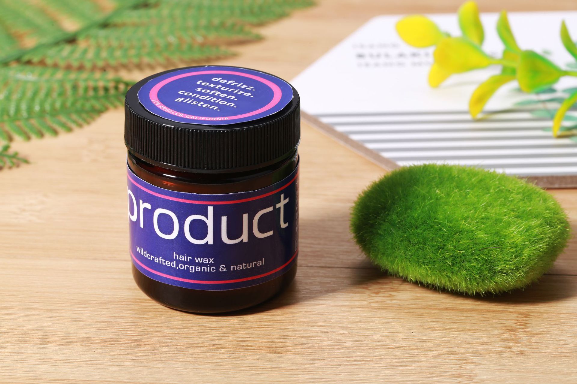 爆款湿发蜡product hair wax保湿定型发泥湿发膏蓬松感造型