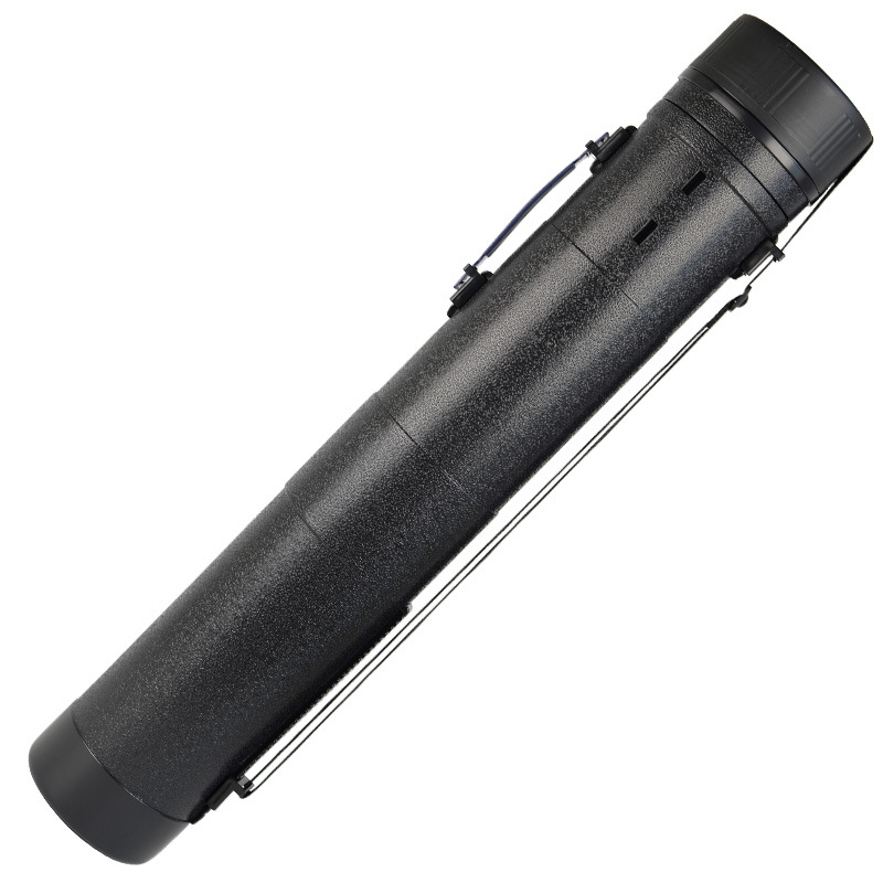 加厚伸缩画筒 收纳筒 超大号图纸筒海报筒装皮纹塑料字画筒手提背