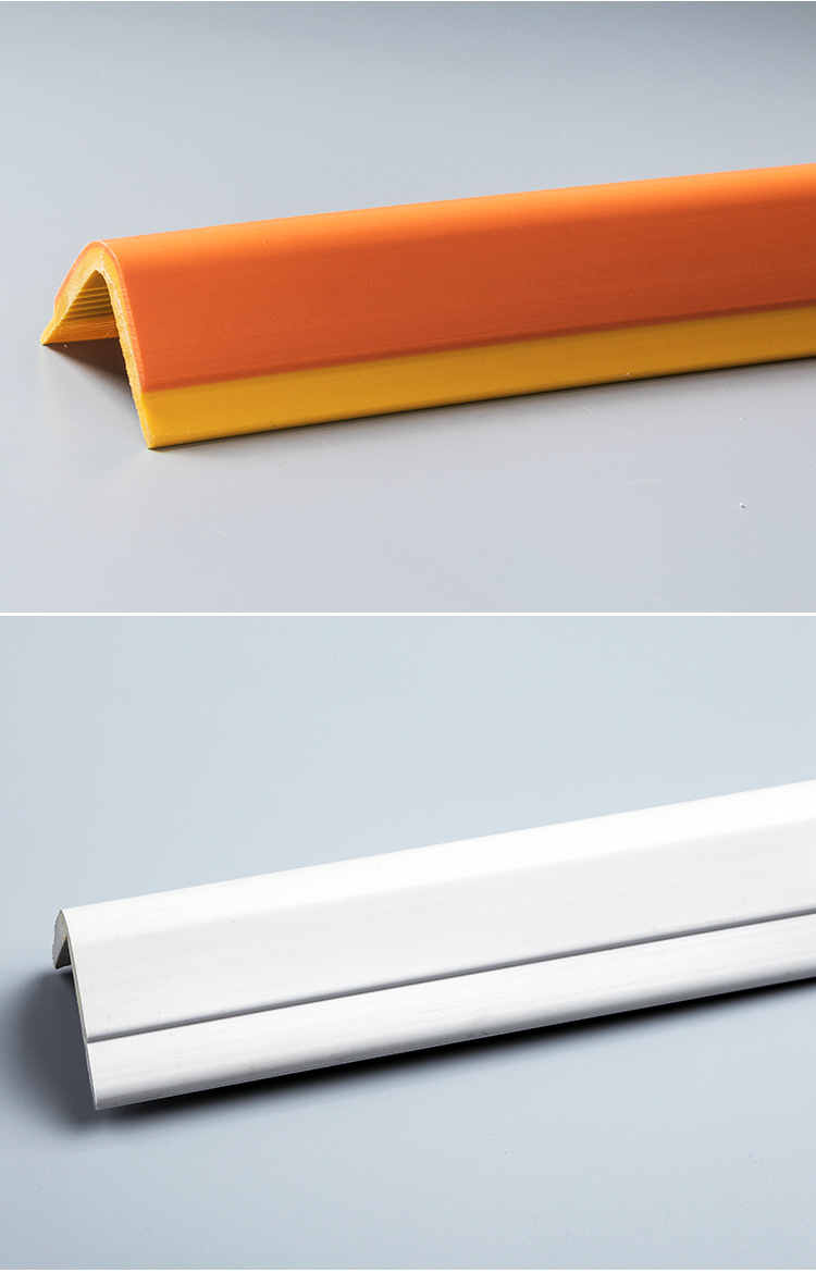 幼儿园防撞护墙角 多色防撞软护角条 pvc塑料阳角直角墙护角批发