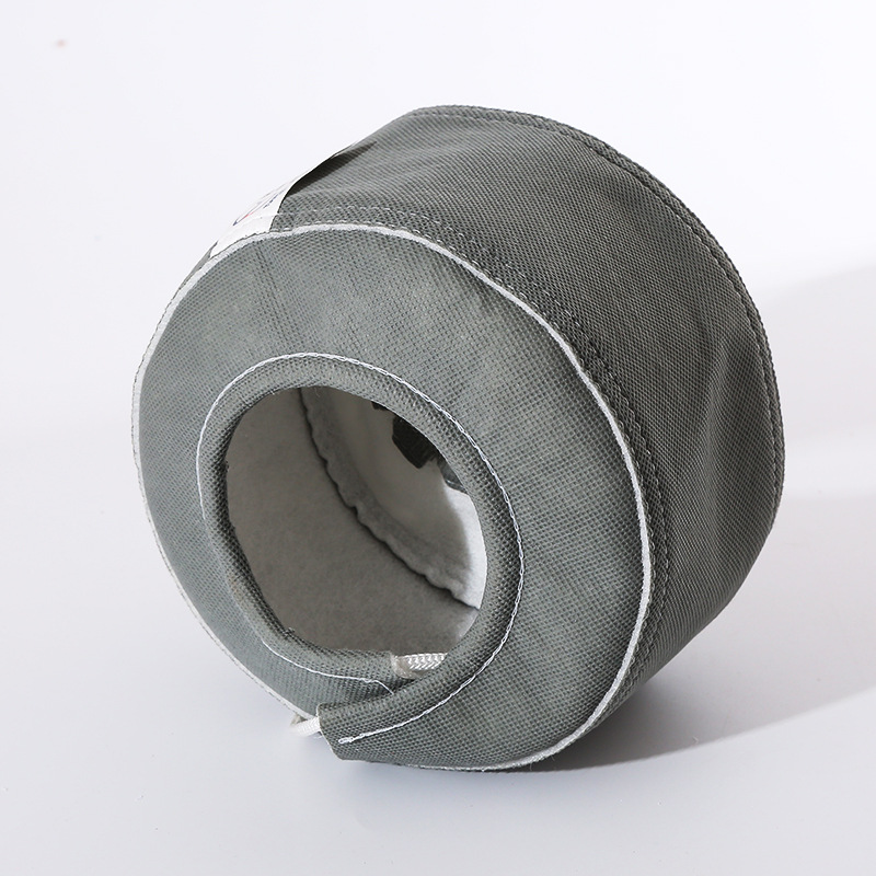 产家直销灰色pp丙纶法兰保护套防护罩耐酸碱防腐蚀喷溅飞溅泄漏套