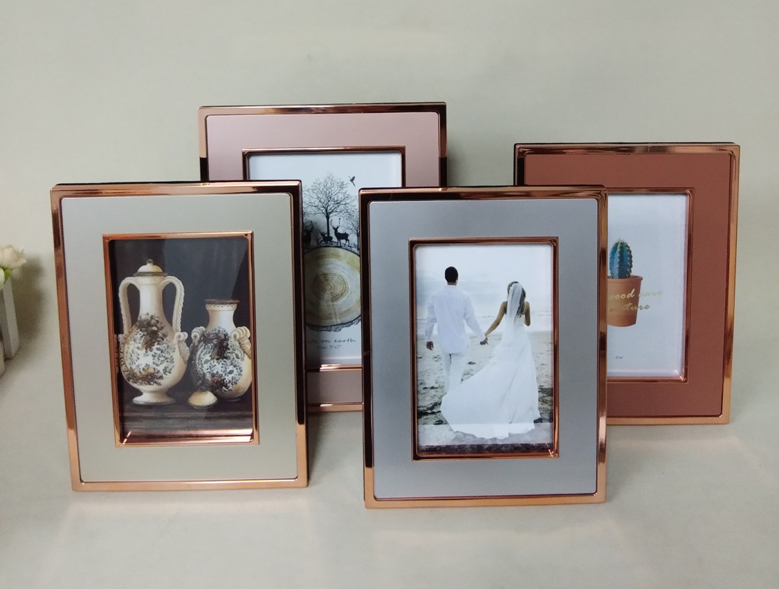 创意简约现代组合相框厂家批发摆台6寸7寸8寸玄关桌家装摆件相架