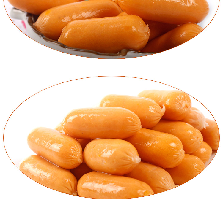 平海玉米一口肠2500g 小香肠餐饮原味热狗小吃火锅关东煮食材
