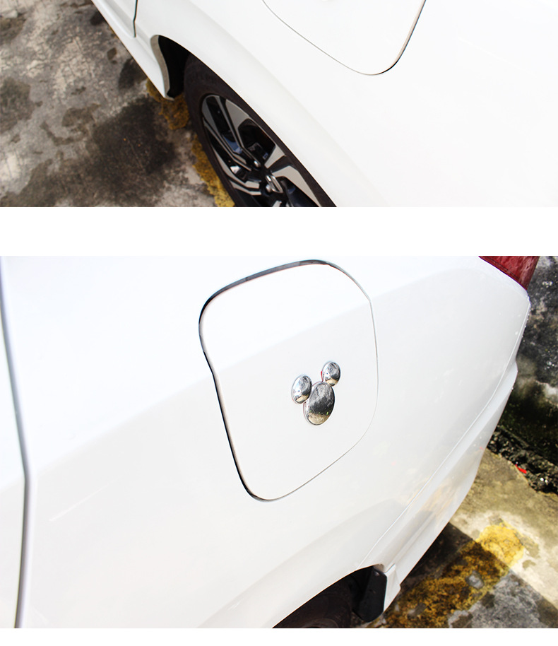 汽车个性车贴3d立体创意鼠年米老鼠车标可爱金属标侧标装饰贴尾标