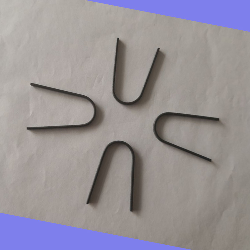 u型弹性卡簧超力碳钢微电机磁石弹弓卡簧玩具电机配件磁石卡簧