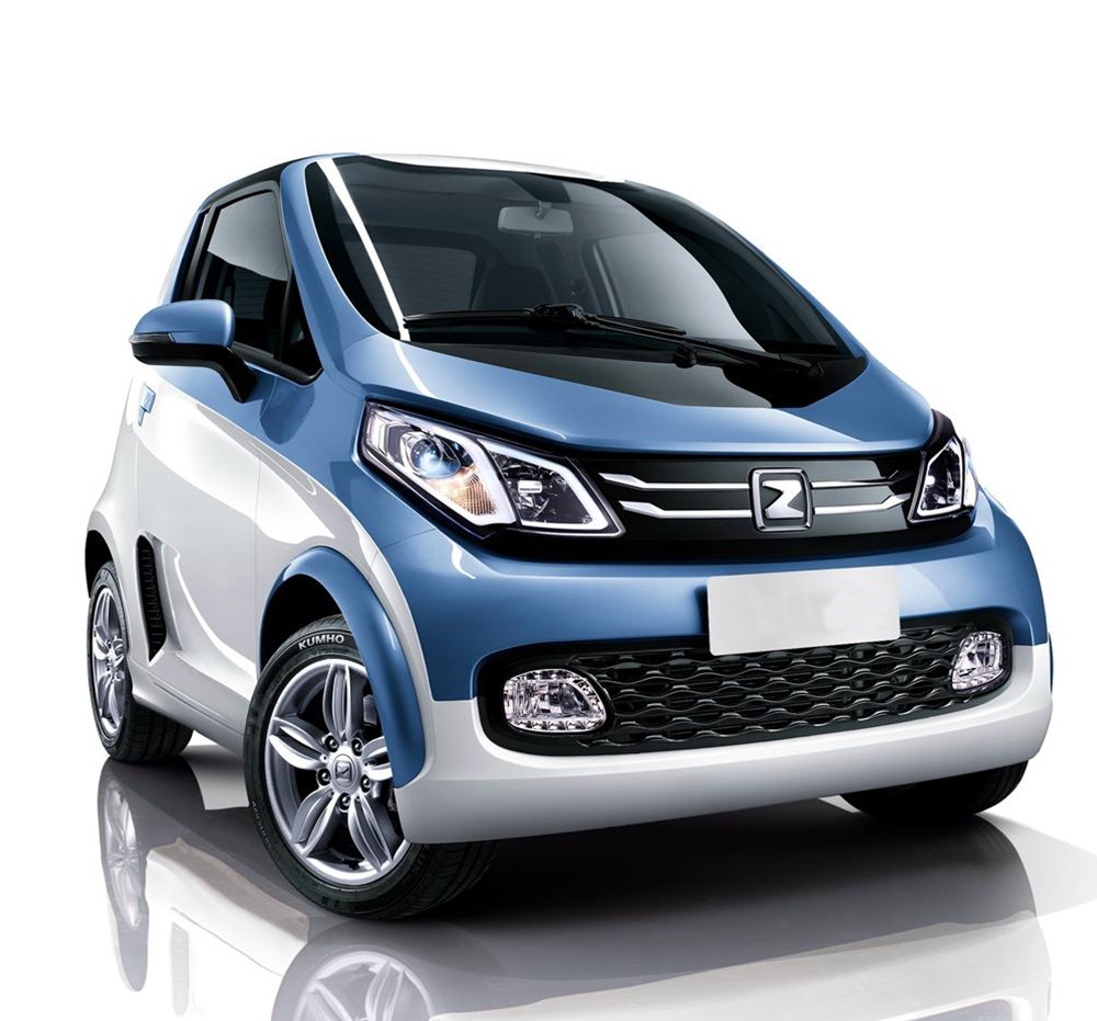 众泰e200pro代步车新能源全封闭3门2座电动四轮车上班接送孩子