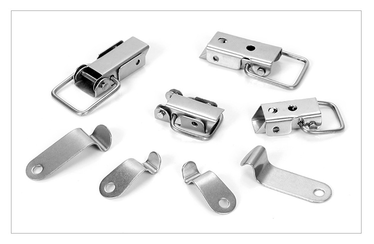 厂家供应304不锈钢桥架扣锁 桥架焊扣 桥架配件箱式搭扣焊接扣锁