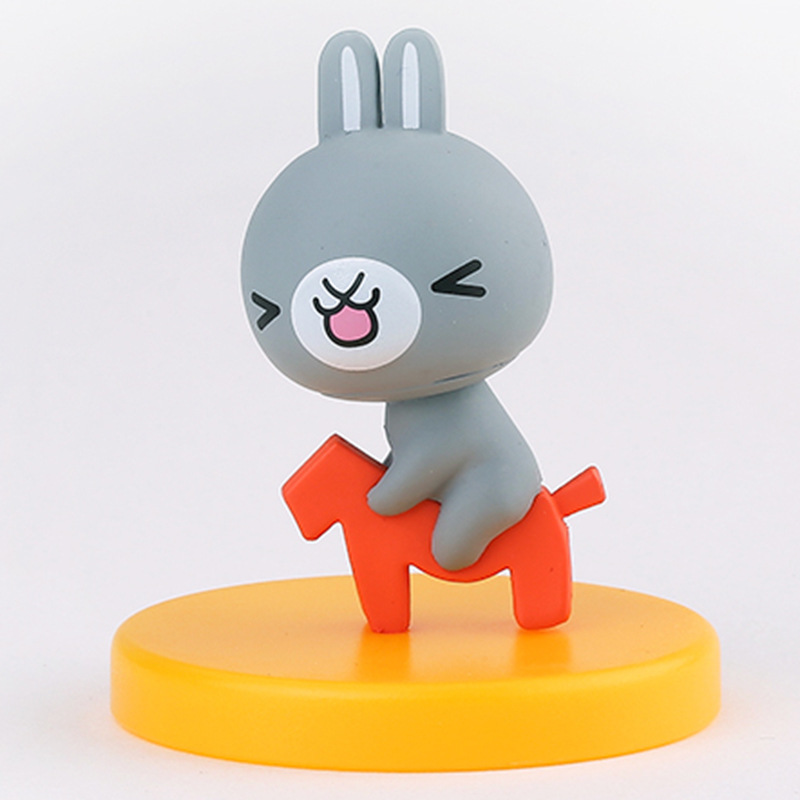 pvc软胶立体公仔摆件卡通合模钥匙扣ip衍生品周边产品开发
