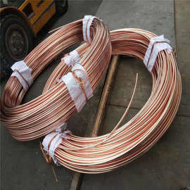 t2铜棒  电解铜杆Φ3-6-8-10-12mm软态盘状光亮铜丝电厂接地铜棒