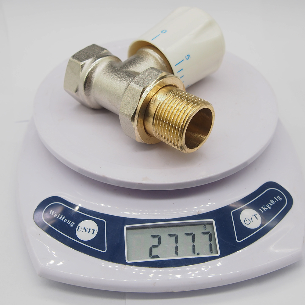 调节阀 暖气片温控阀 全铜直阀 角阀