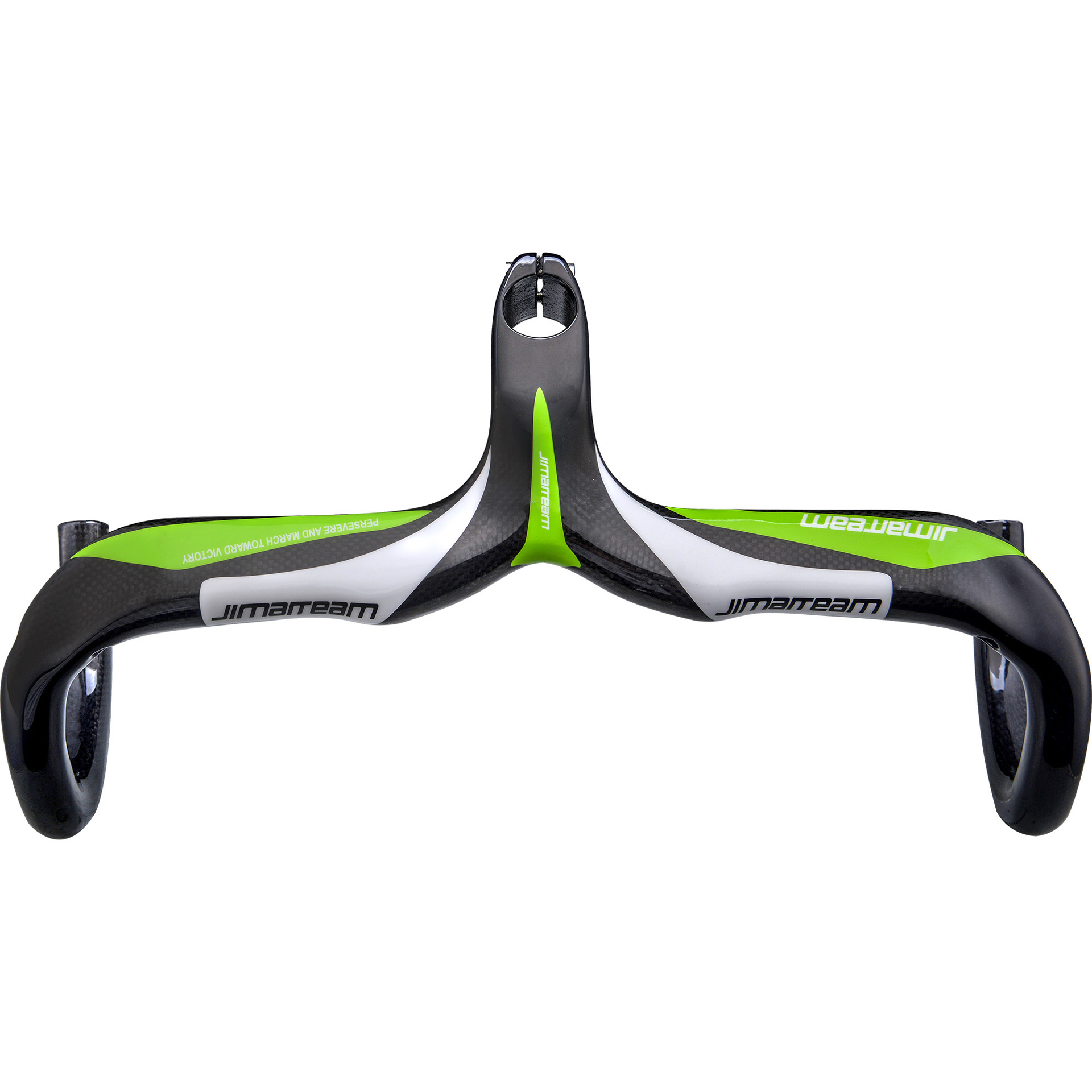 2019新款jiamiteam碳纤维公路自行车一体把/弯把车把带立管龙头