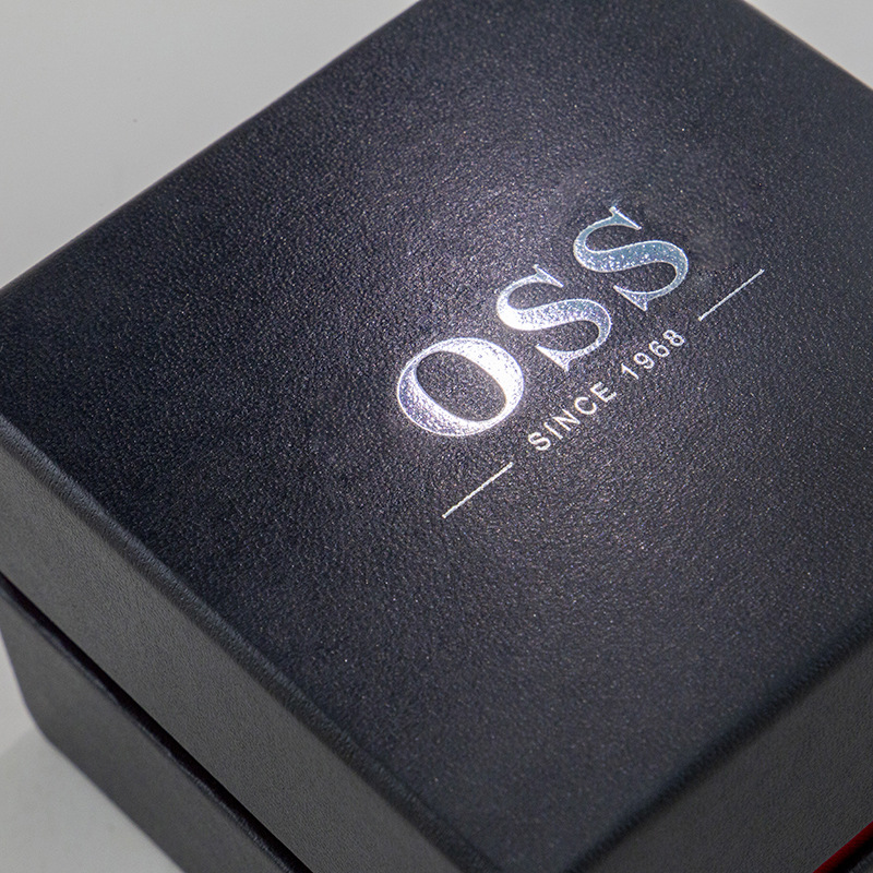 江浙沪厂家直销 天地盖饰品包装礼盒 带围边特种纸烫银盒子