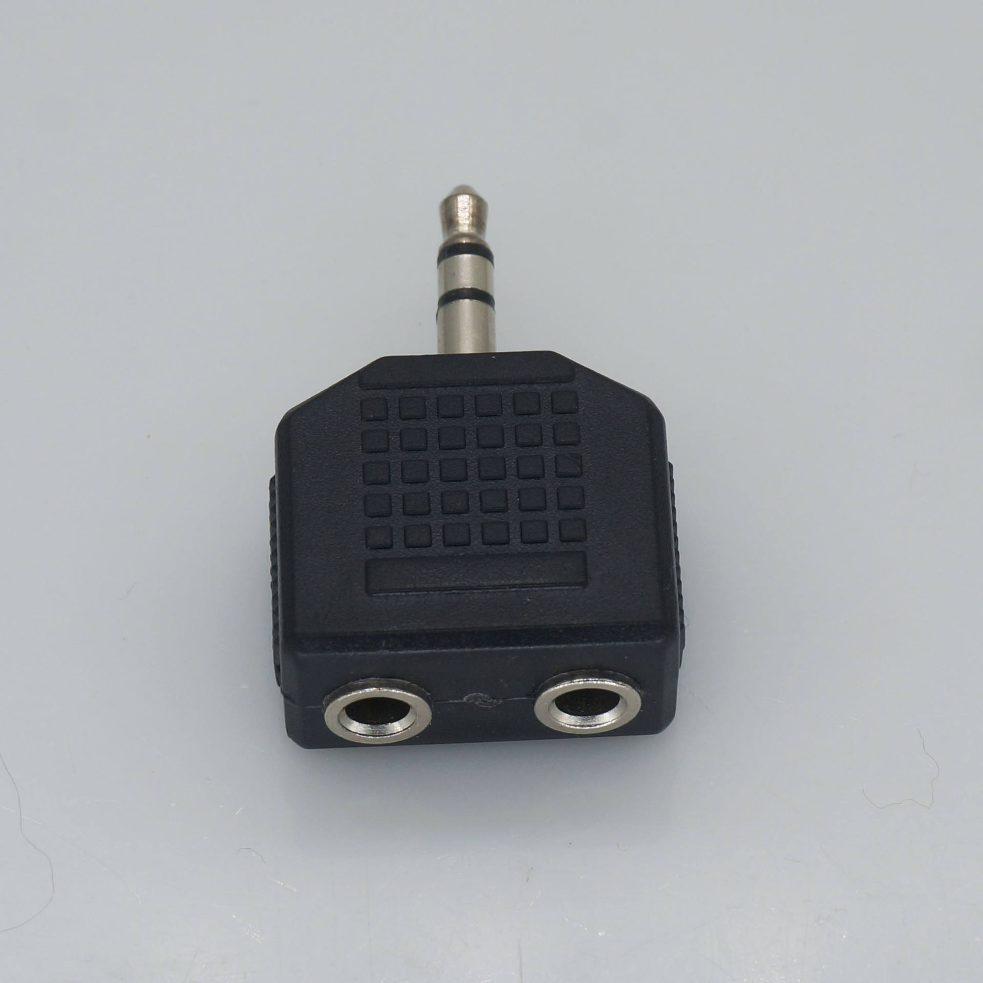 3.5mm一公对俩母音频转换接头