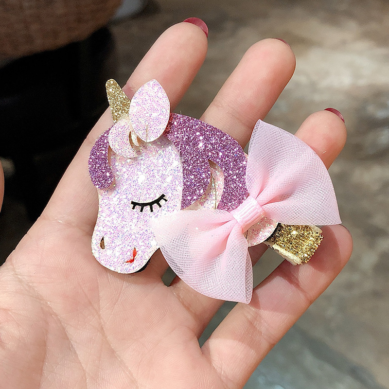 小马发夹韩版儿童发卡子头饰可爱创艺公主小女孩边夹宝宝夹子发饰