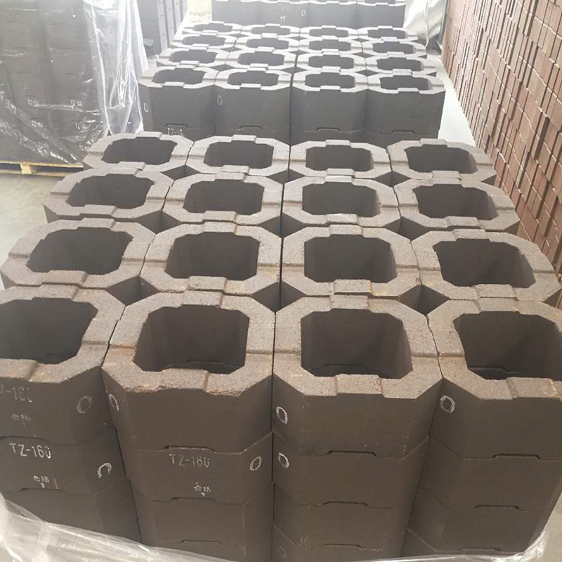 厂家直销 镁铬筒子砖 玻璃窑蓄热室用耐火砖