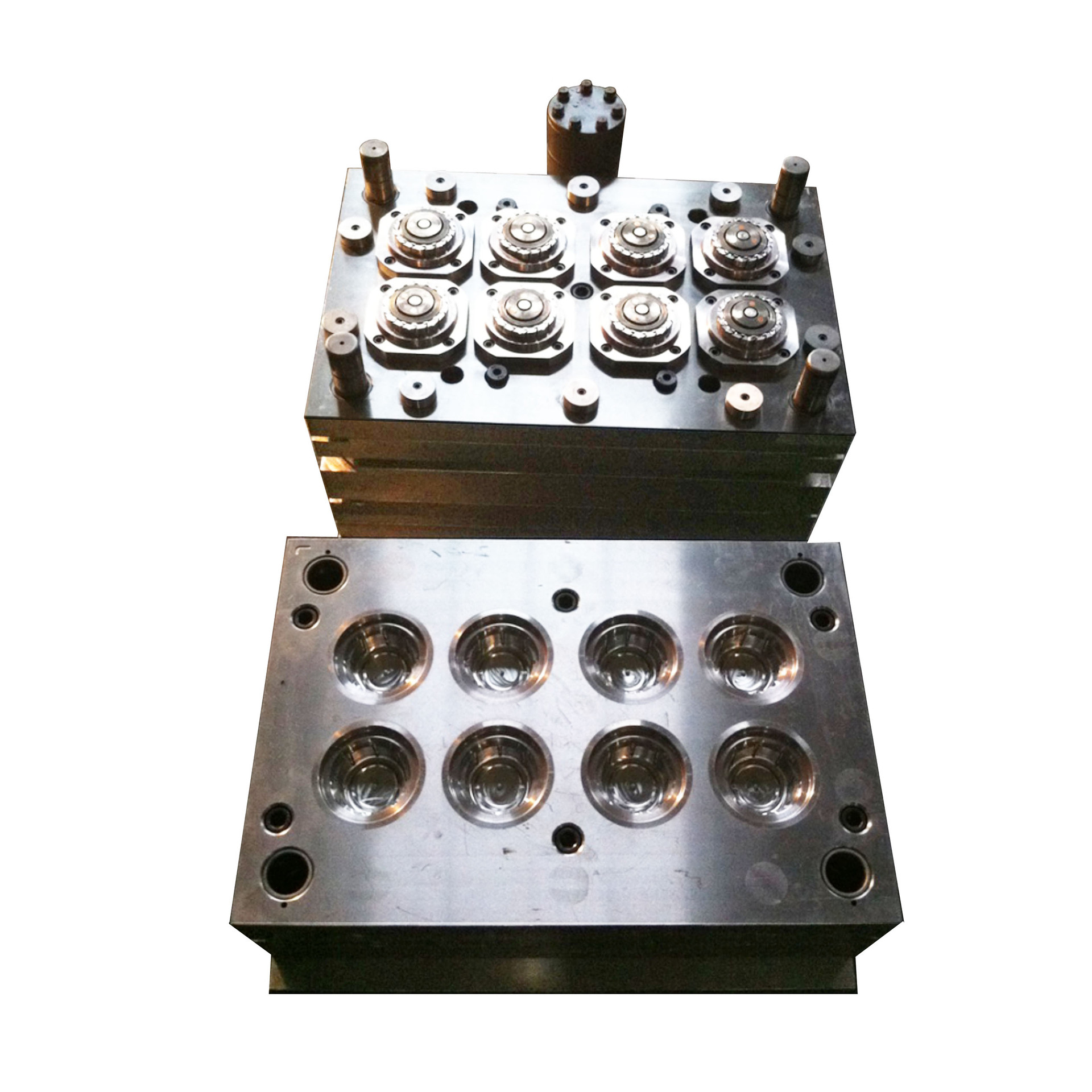 塑料瓶盖模具18牙小盖子模具pe圆形塑料盖模具厂家开模