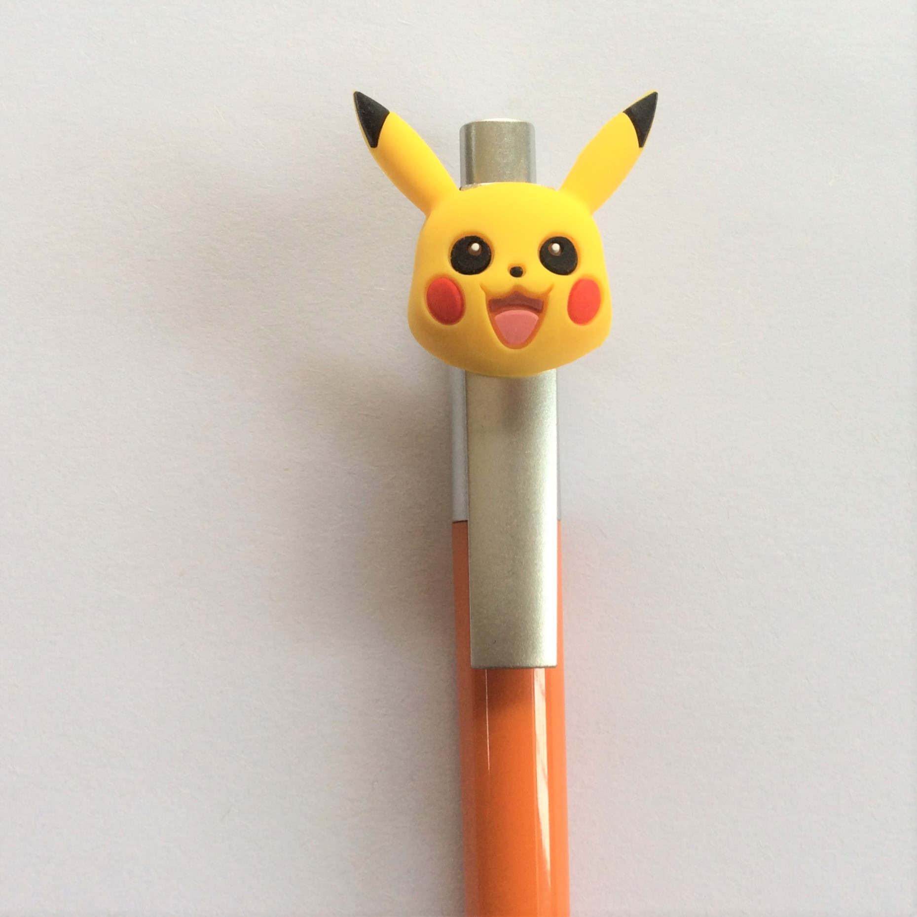 厂家现货小丸子硅胶卡通笔头软胶笔帽 钢笔中性笔文具配件定制