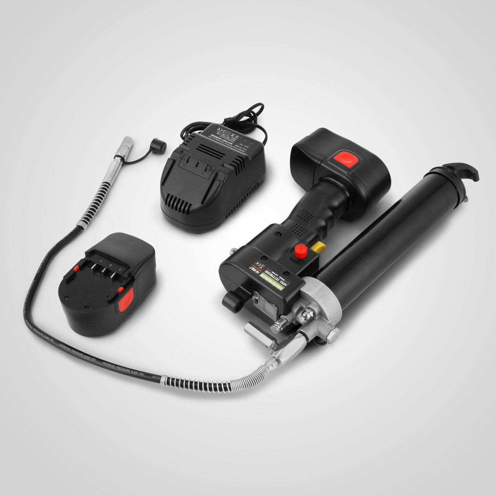 厂家推荐 18v无绳黄油枪 450g电动黄油枪注油器汽车卡车设备