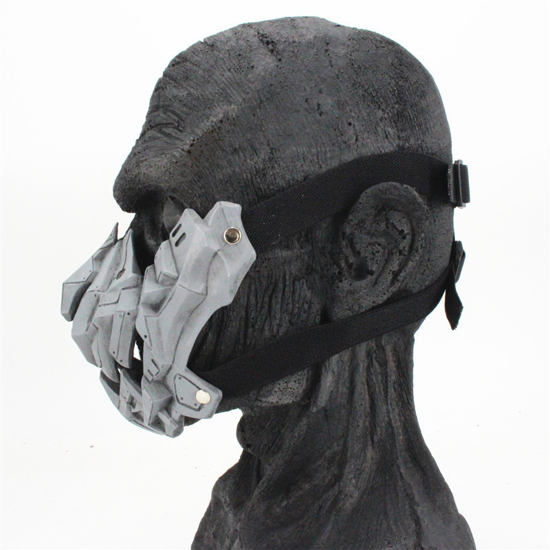 机械面具cosplay日本作家仓戸みと二次元万圣节道具 机械鸟嘴面具