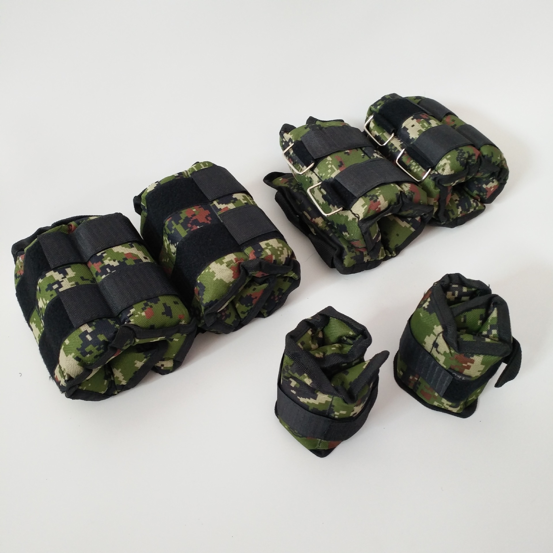 冠宇铁砂绑腿 负重沙腿跑步田径健身健力腕绑腿沙袋隐形配重沙袋