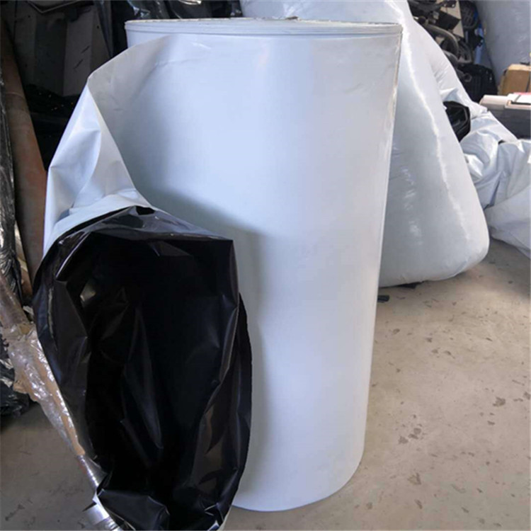 pe黑白单片膜 三层共挤快递袋薄膜 酱油醋包装膜 21丝加厚膜