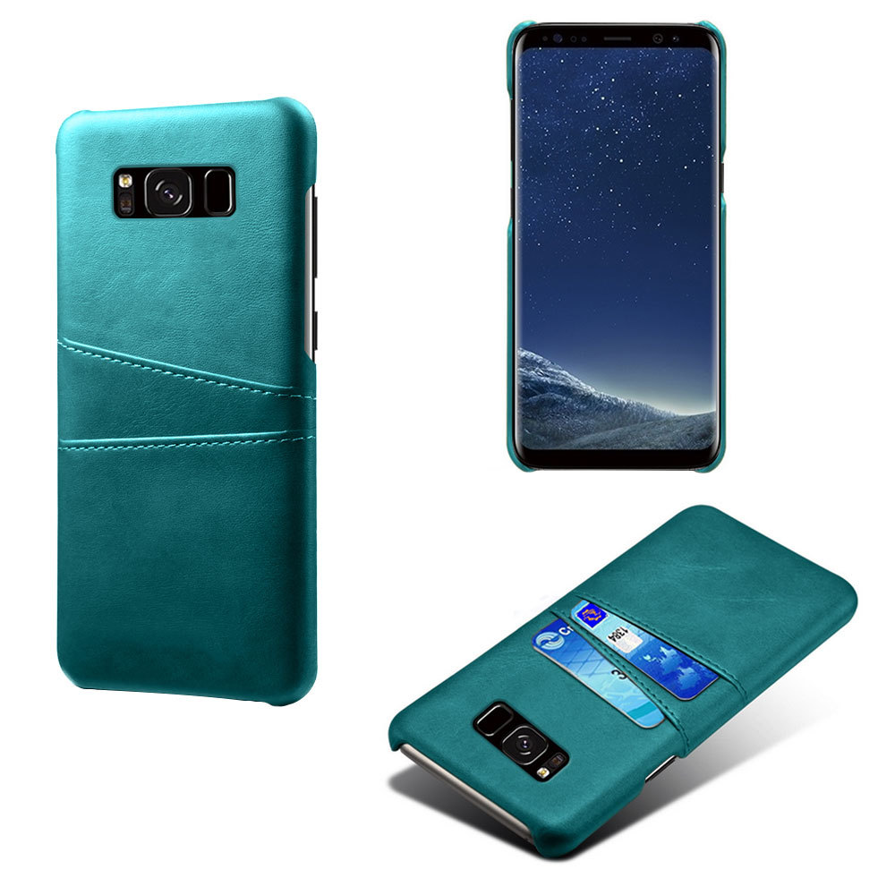 适用三星s8手机壳galaxy s8手机套双插卡保护套皮套皮质壳带卡槽