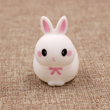 新款卡通兔子捏&捏乐搪胶公仔捏会叫儿童戏水玩具减圧整人发泄球