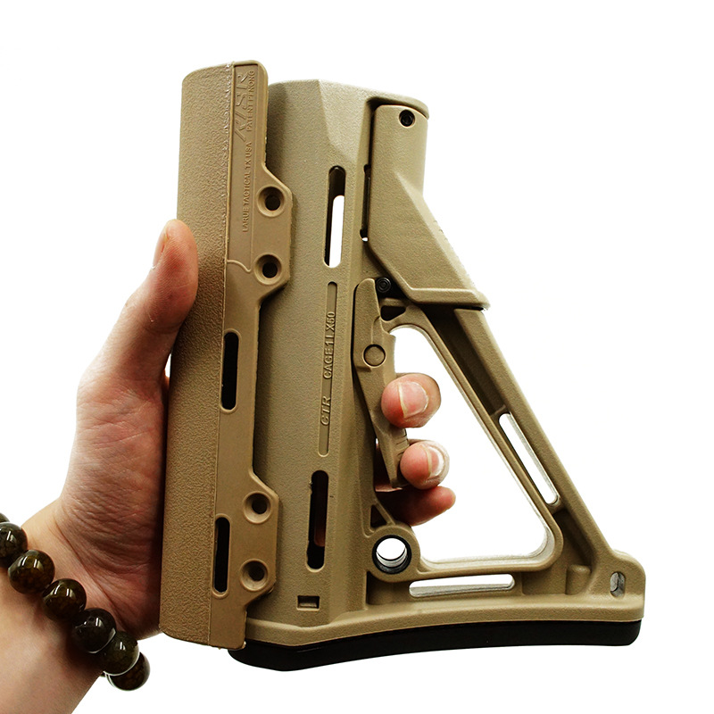 ctr托腮 锦明8代玩具m4尼龙后托托腮托斯泰迪配件