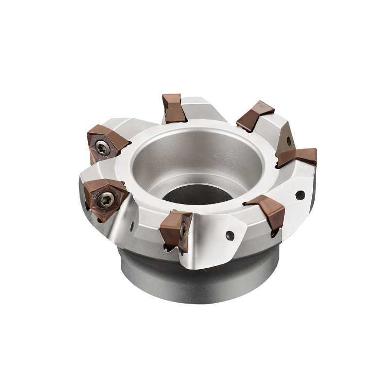 可转位mfwn双面90度高强度开粗铣刀盘mfwn90063r-4t-m快进给刀片