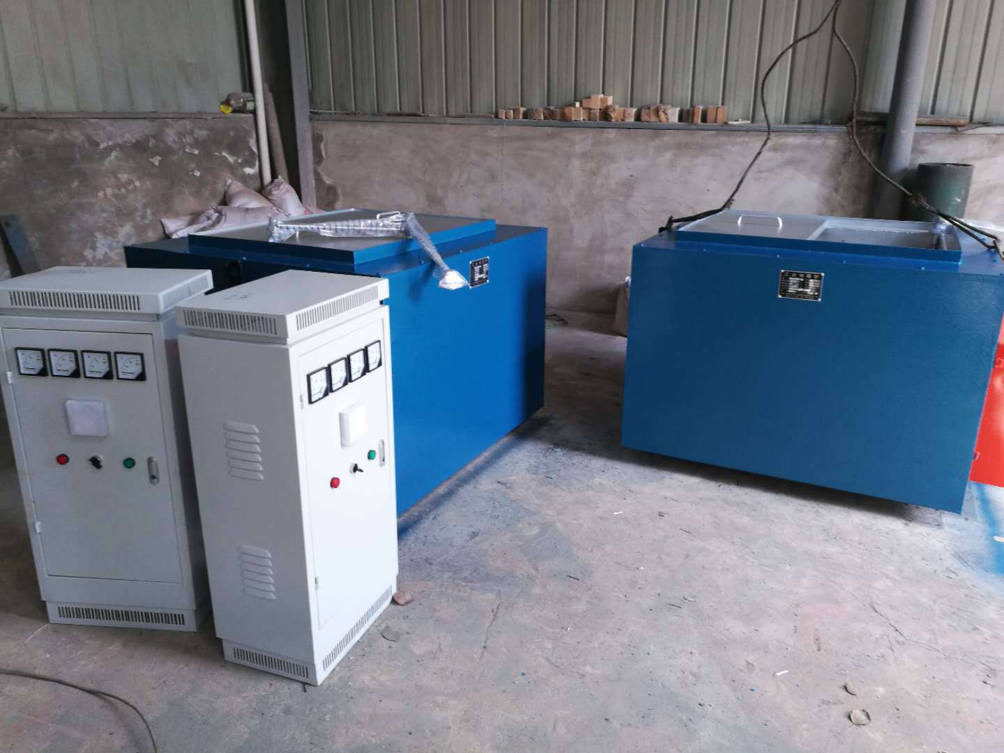 现货供应小型发黑加热炉成套发黑发蓝磷化加热生产流水线