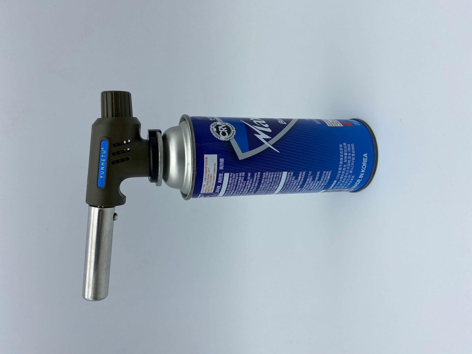 云鹤图瓦斯丁烷气卡式喷火枪可倒置使用喷枪焊枪户外烧烤厨房烘焙