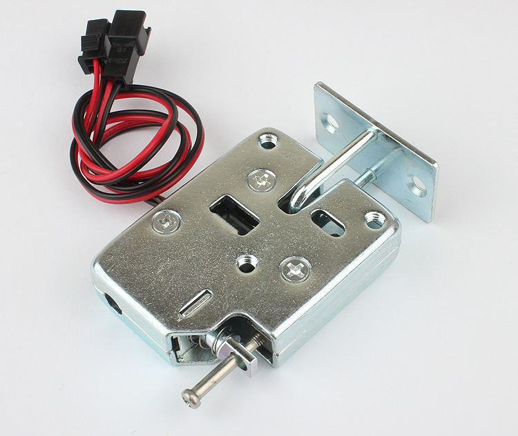 储物柜门锁快递柜电子锁12v小型更衣柜电磁锁橱柜门电控锁柜子锁