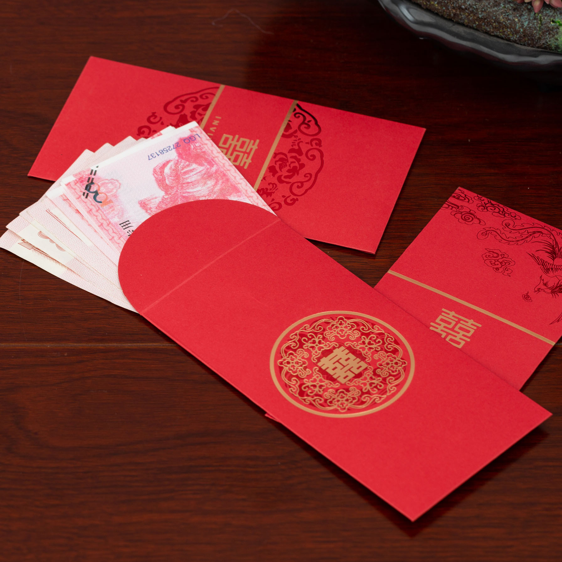 结婚红包小号批发利是封创意个性婚礼庆喜字堵门迷你小红包袋塞门