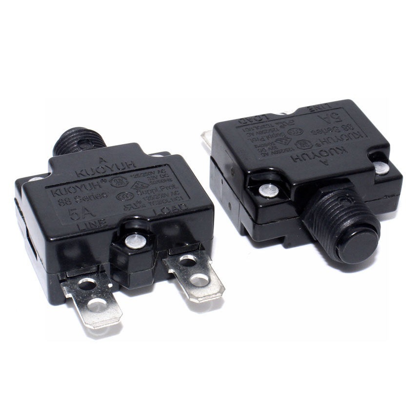 现货88-5a电源电流过载保护器 手动复位电流过载保护器高档断路器